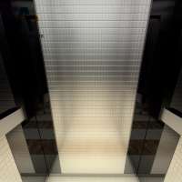 3m/s High Building VVVF or PLC Mirror etching passenger elevators for sale