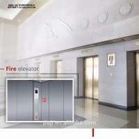 14 Person small Fire fighters passenger lift for High-rise Building | High-rise Building elevator